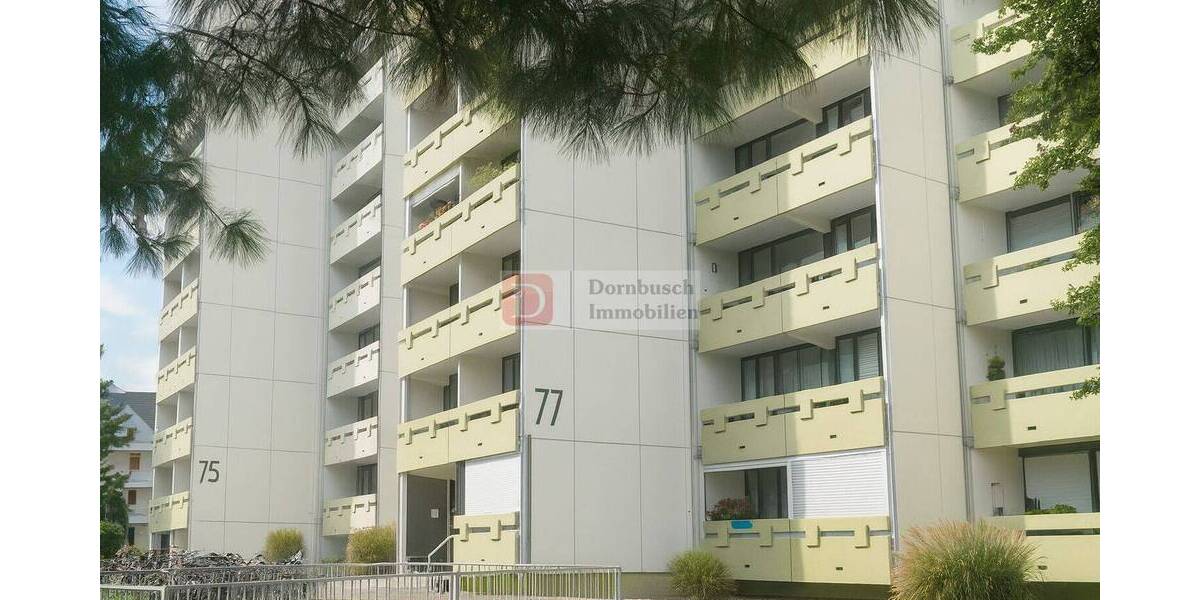 Etagenwohnung Frankfurt am Main Oberrad - 3 Zimmer, 87 m&sup2;, 329.000&euro; | Angebot:26066362