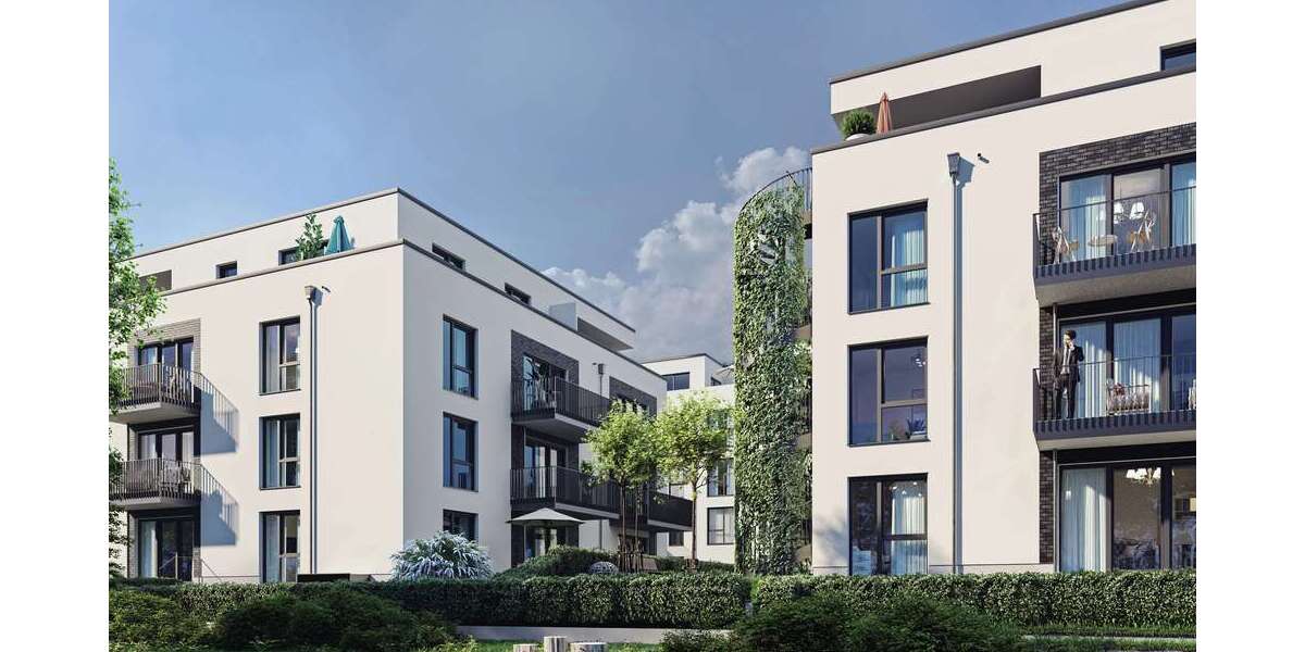 Etagenwohnung Frankfurt am Main Fechenheim - 2 Zimmer, 53 m&sup2;, 460.000&euro; | Angebot:25292651