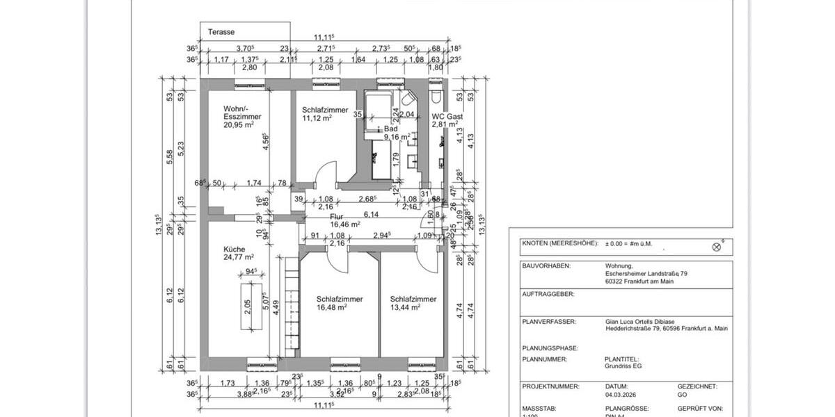 Erdgeschoßwohnung Frankfurt am Main Innenstadt 2 - 4 Zimmer, 120 m&sup2;, 3.300&euro; | Angebot:25853883