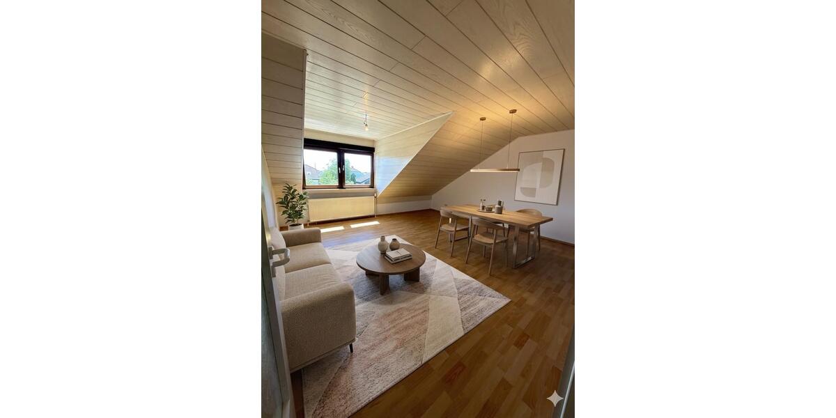 Dachgeschoßwohnung Eppertshausen - 2 Zimmer, 63 m&sup2;, 840&euro; | Angebot:27554838