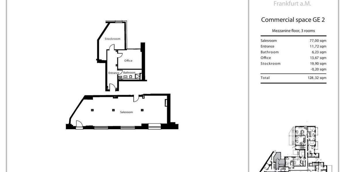 Gewerbeobjekt Frankfurt Bahnhofsviertel - 4.200&euro; | Angebot:25880711