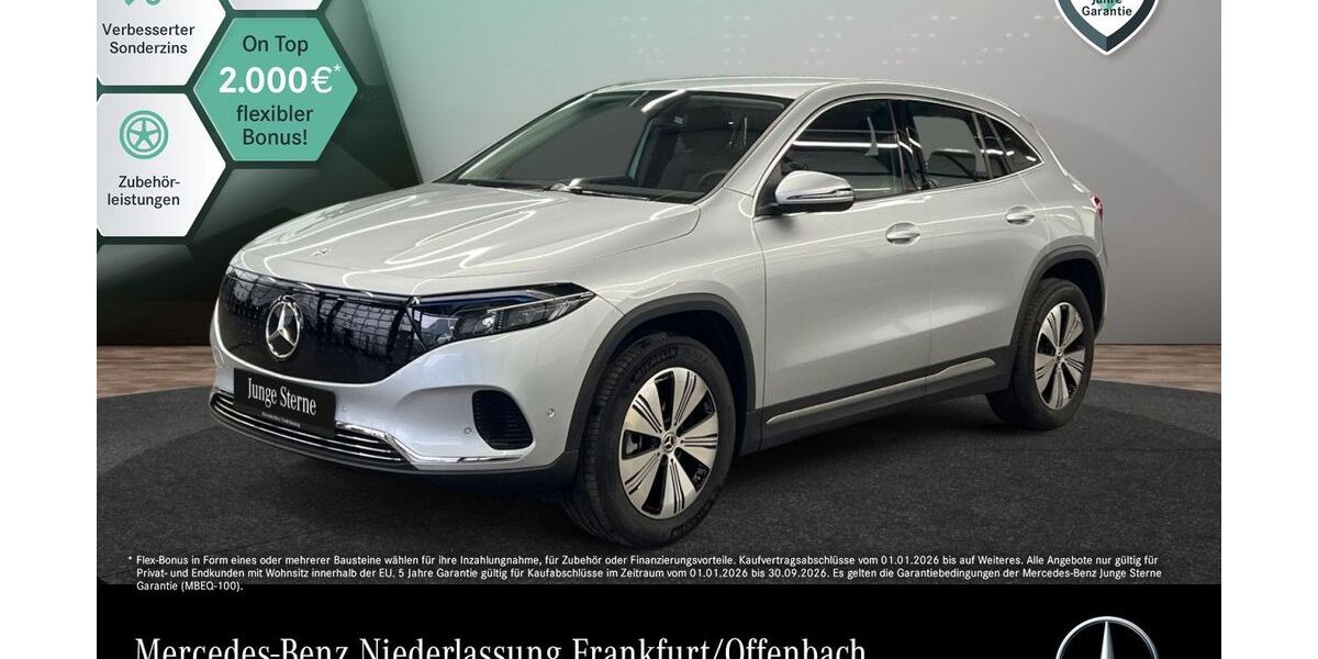 Mercedes-Benz EQA 5.355 km 38.490 &euro; Frankfurt 60599