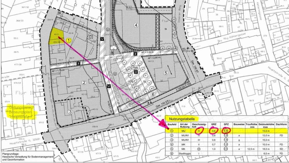 Grundstück Bruchköbel - 289.000&euro; | Angebot:25752867