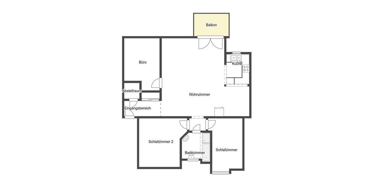 Etagenwohnung Kahl am Main - 4 Zimmer, 82 m&sup2;, 259.000&euro; | Angebot:25714141