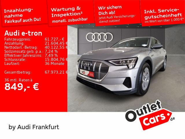Audi e-tron 63.403 km 25.350 &euro; Frankfurt am Main 60314