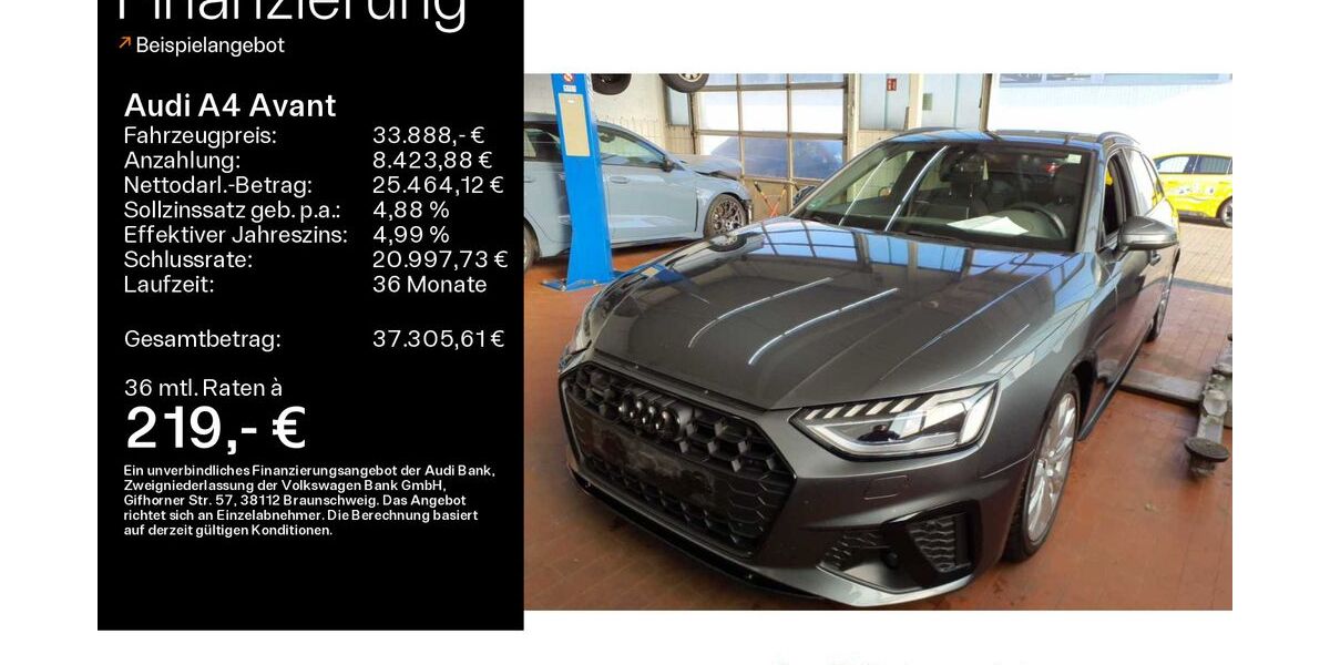 Audi A4 45.500 km 33.488 &euro; Mühlheim 63165