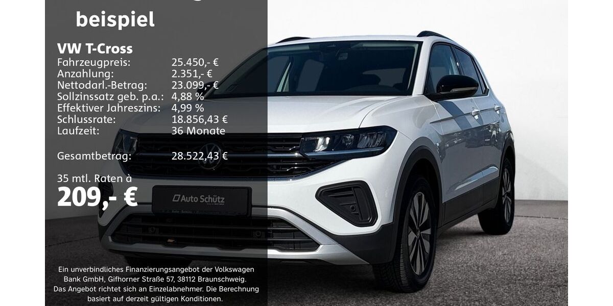 VW T-Cross 17.592 km 25.450 &euro; Groß-Umstadt 64823