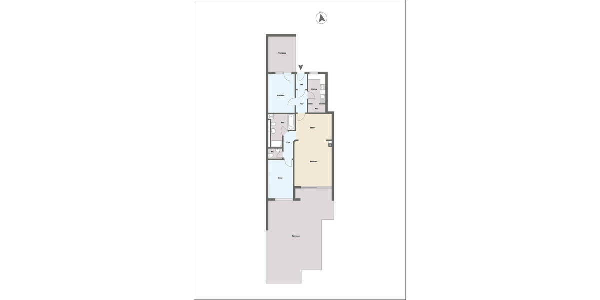 Etagenwohnung Mainaschaff - 3 Zimmer, 117 m&sup2;, 269.000&euro; | Angebot:25802513