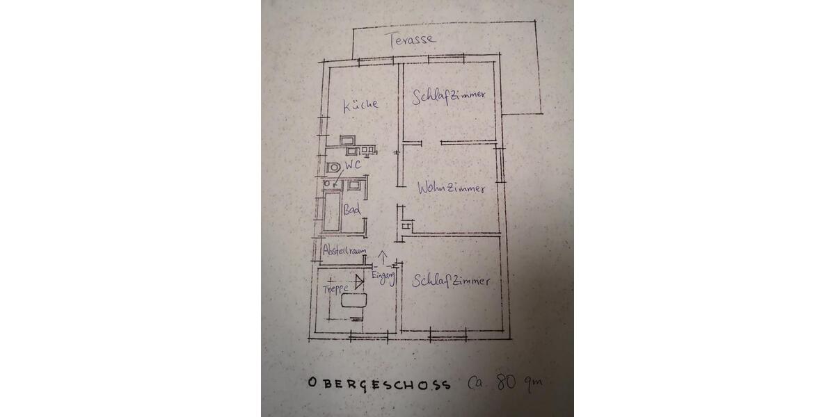 Etagenwohnung Dreieich - 3 Zimmer, 80 m&sup2;, 1.200&euro; | Angebot:25907774