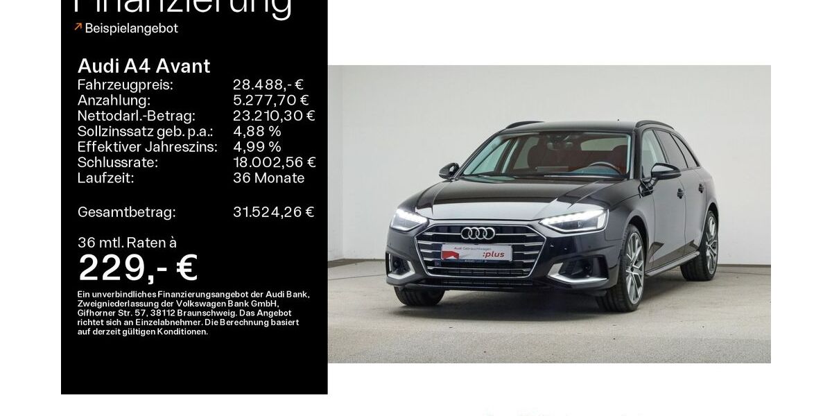 Audi A4 67.800 km 27.888 &euro; Mühlheim 63165