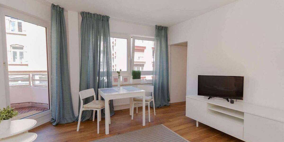 Etagenwohnung Frankfurt am Main Gallus - 2 Zimmer, 48 m&sup2;, 1.550&euro; | Angebot:26064367
