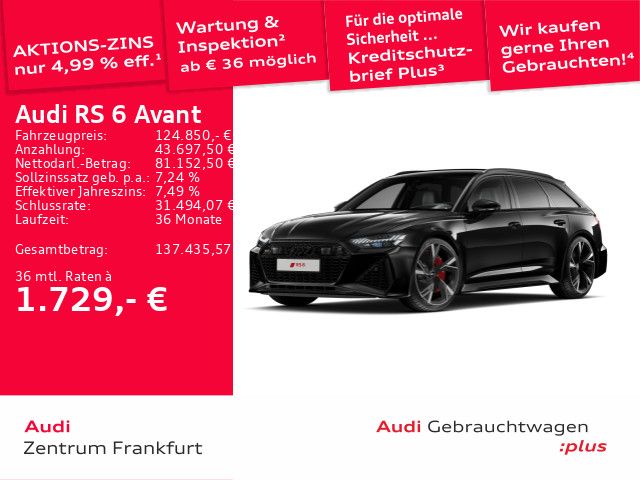 Audi RS6 15.549 km 124.850 &euro; Frankfurt am Main 60314