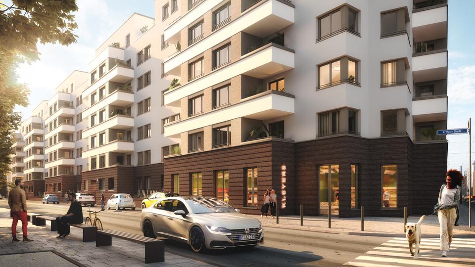 Etagenwohnung Frankfurt am Main Gallus - 3 Zimmer, 77 m&sup2;, 1.460&euro; | Angebot:25327578