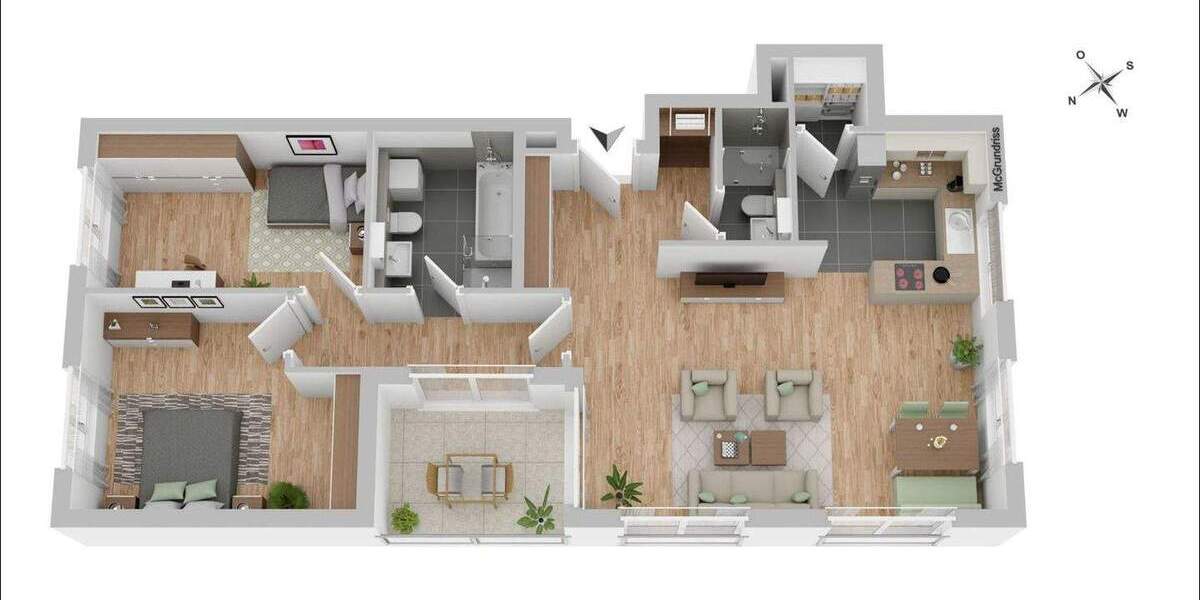 Etagenwohnung Alzenau in Unterfranken / Hörstein Alzenau - 3 Zimmer, 93 m&sup2;, 451.050&euro; | Angebot:25747495