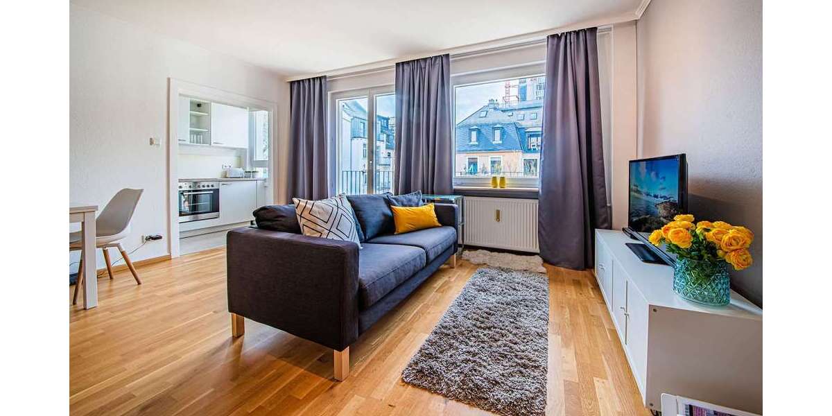 Etagenwohnung Frankfurt Westend Nord - 1 Zimmer, 40 m&sup2;, 1.450&euro; | Angebot:26064038