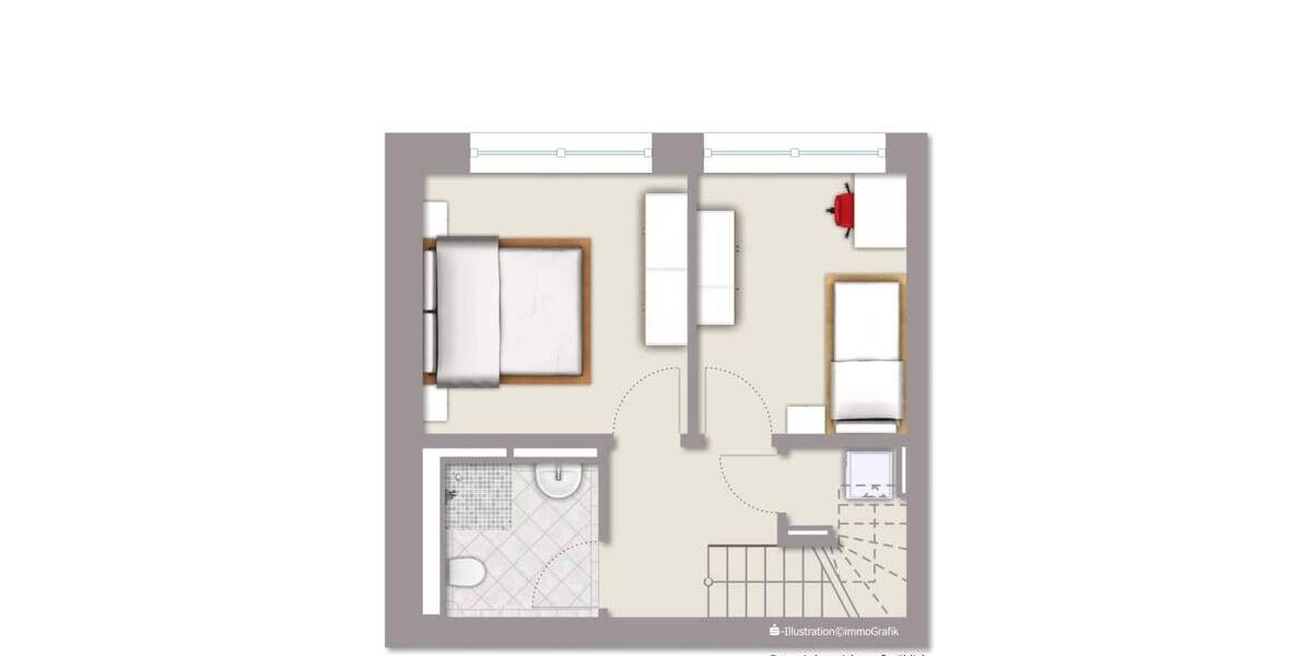 Etagenwohnung Offenbach Offenbach am Main - 3 Zimmer, 77 m&sup2;, 399.000&euro; | Angebot:25746336