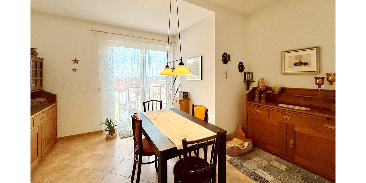 Bad Vilbel-Dortelweil: Moderne 3-Zimmerwohnung mit Traumblick und Dachterrasse! - Etagenwohnung Bad Vilbel | Angebot:24859161