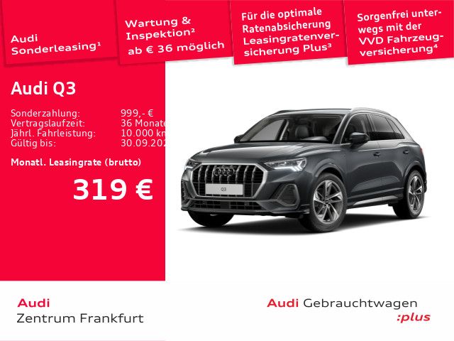 Audi Q3 4.507 km 38.130 &euro; Frankfurt am Main 60326