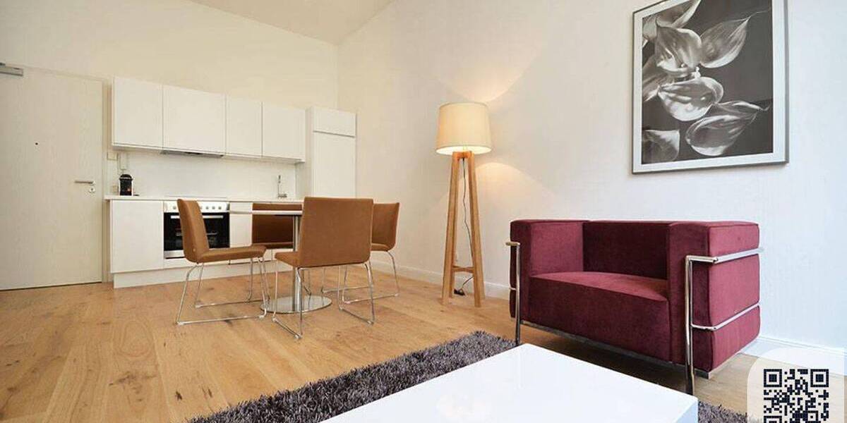 Etagenwohnung Frankfurt am Main Sachsenhausen - 2 Zimmer, 37 m&sup2;, 2.420&euro; | Angebot:25755471