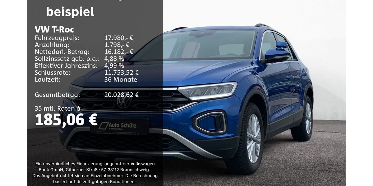 VW T-Roc 117.762 km 17.980 &euro; Groß-Umstadt 64823