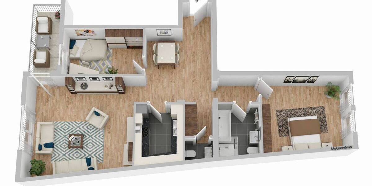 #360° Besichtigung *** Im Herzen von Sprendlingen *** Die Verkaufspremiere hat begonnen! - Etagenwohnung Dreieich Sprendlingen | Angebot:25999915