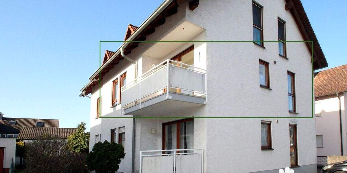 Etagenwohnung Stockstadt am Main - 2 Zimmer, 49 m&sup2;, 192.000&euro; | Angebot:25800488