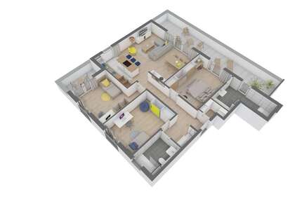 Wohnung Offenbach Waldhof - 4.5 Zimmer, 126 m&sup2;, 674.400&euro; | Angebot:23861274