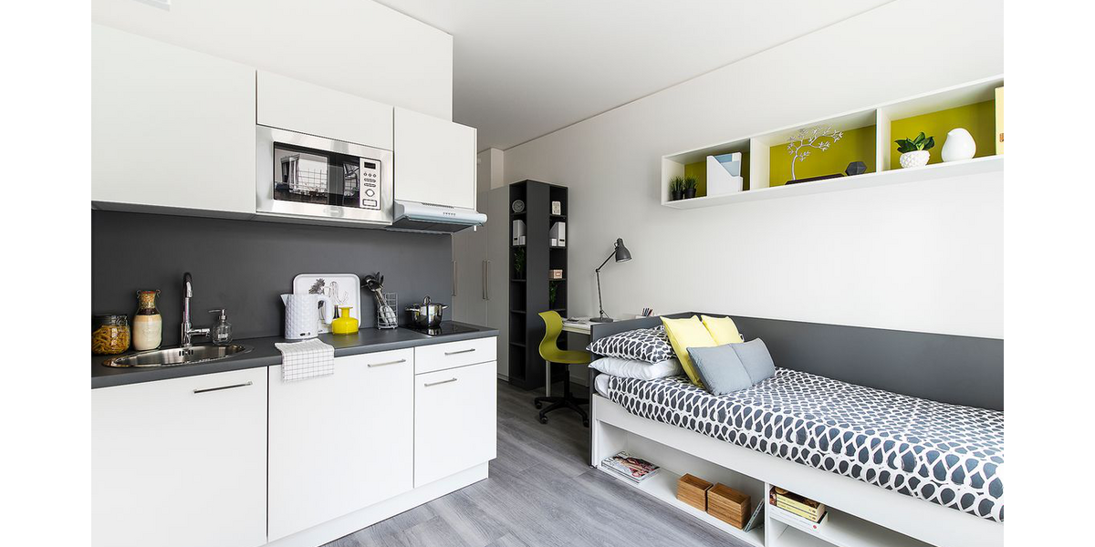 Etagenwohnung Frankfurt Gallus - 1 Zimmer, 18 m&sup2;, 914&euro; | Angebot:16815561