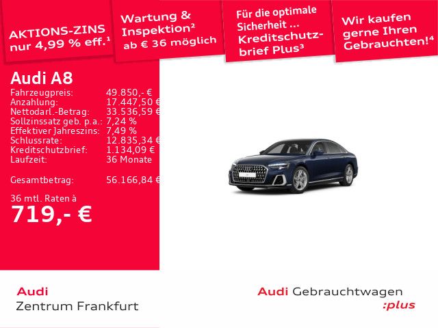 Audi A8 80.211 km 49.650 &euro; Frankfurt am Main 60314