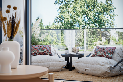 Wohnung Frankfurt Bergen-Enkheim - 3 Zimmer, 83 m&sup2;, 592.470&euro; | Angebot:25336074