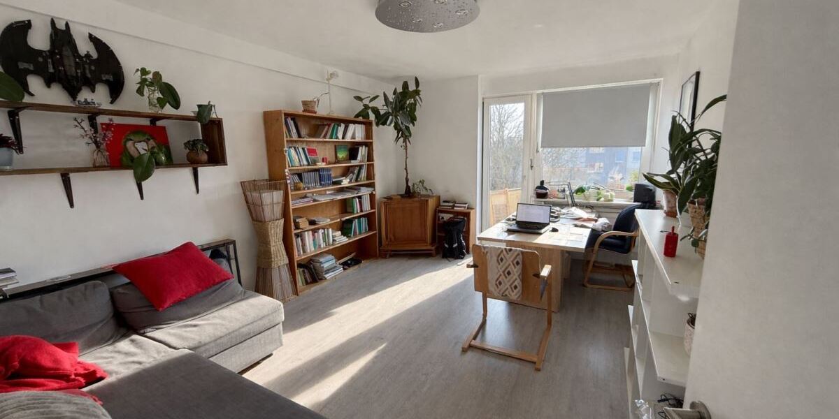 Schön geschnittene 2-Zimmer-Wohnung mit Südwest-Balkon im Frankfurter Ostend - Etagenwohnung Frankfurt Bornheim | Angebot:25930695