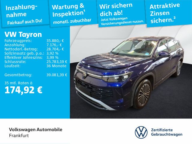 VW Tayron 23.725 km 35.880 &euro; Frankfurt 60326