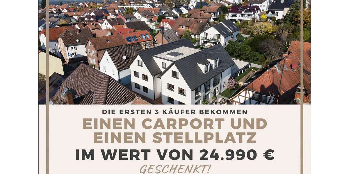 Etagenwohnung Alzenau in Unterfranken / Hörstein Hörstein - 2 Zimmer, 81 m&sup2;, 392.850&euro; | Angebot:26461864
