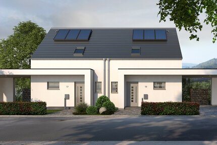 Individuell geplante Doppelhaushälfte in Seligenstadt - technikfertig inkl Grundstück - Haus Seligenstadt | Angebot:27452504