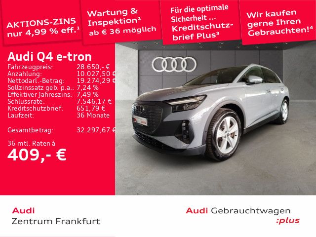 Audi Q4 e-tron 67.033 km 28.650 &euro; Frankfurt am Main 60314