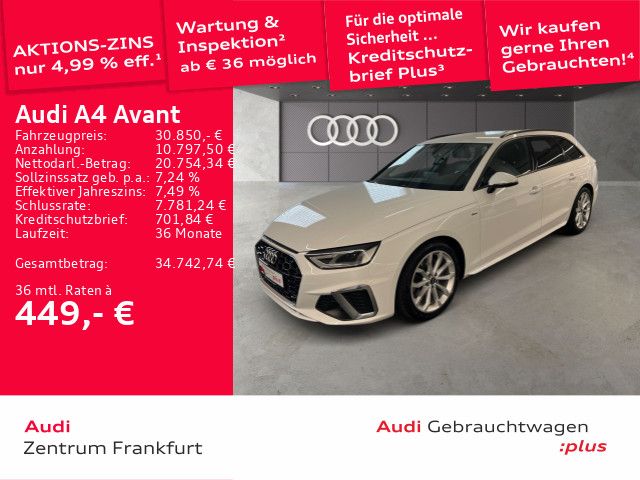 Audi A4 29.162 km 30.450 &euro; Frankfurt am Main 60314
