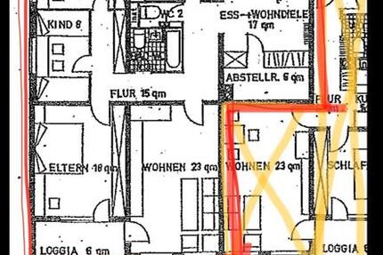 Wohnung Mainaschaff - 4 Zimmer, 118 m&sup2;, 1.200&euro; | Angebot:25907809