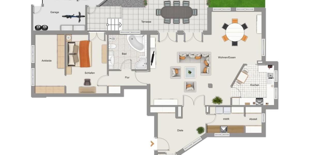 Erdgeschoßwohnung Seligenstadt - 3 Zimmer, 149 m&sup2;, 2.200&euro; | Angebot:24874021