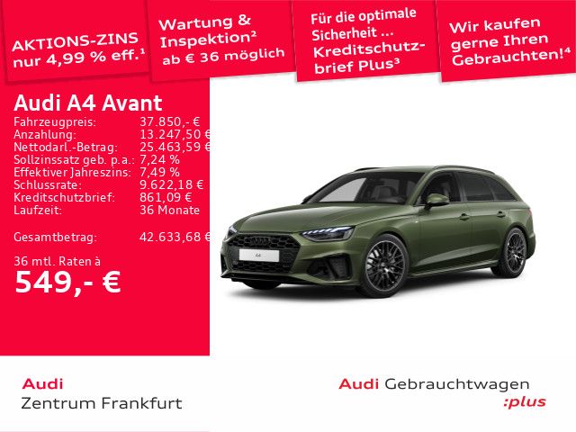 Audi A4 17.313 km 37.450 &euro; Frankfurt am Main 60314