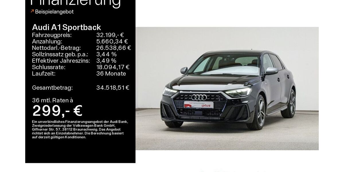 Audi A1 7.300 km 31.499 &euro; Mühlheim 63165