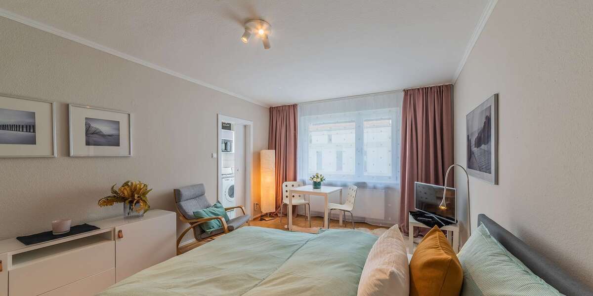 Etagenwohnung Frankfurt Sachsenhausen - 1 Zimmer, 30 m&sup2;, 1.150&euro; | Angebot:26064033