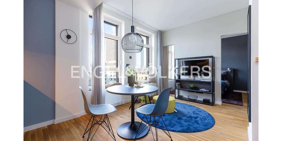 Etagenwohnung Frankfurt am Main Innenstadt 1 - 2 Zimmer, 41 m&sup2;, 950&euro; | Angebot:25106001