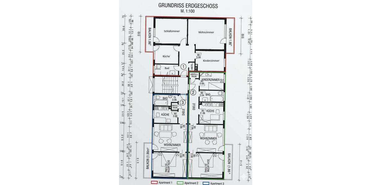 Erdgeschoßwohnung Münster (Hessen) - 3 Zimmer, 72 m&sup2;, 325.000&euro; | Angebot:26482157