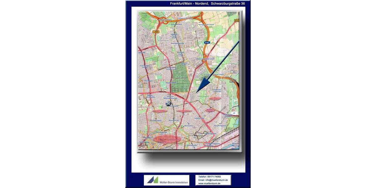 Etagenwohnung Frankfurt am Main Nordend-Ost - 3 Zimmer, 80 m&sup2;, 650.000&euro; | Angebot:25770338