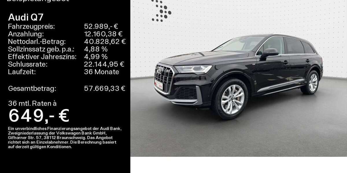 Audi Q7 48.700 km 52.989 &euro; Hanau 63452