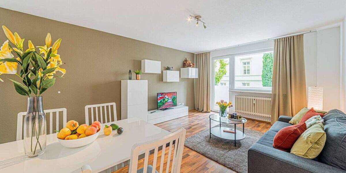 Etagenwohnung Frankfurt am Main Westend-Süd - 3 Zimmer, 92 m&sup2;, 3.740&euro; | Angebot:26819603
