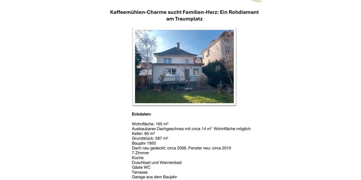 Einfamilienhaus Neu-Isenburg Isenburg - 7 Zimmer, 180 m&sup2;, 825.000&euro; | Angebot:25513207