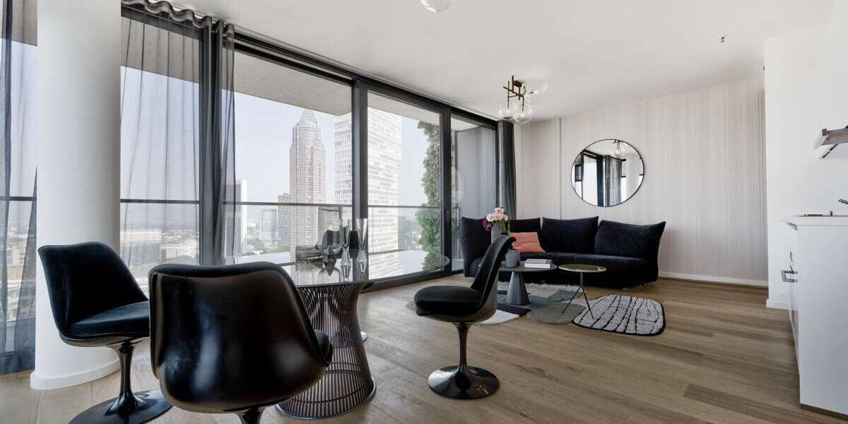 Etagenwohnung Frankfurt am Main Europaviertel - 2 Zimmer, 61 m&sup2;, 630.000&euro; | Angebot:26086273