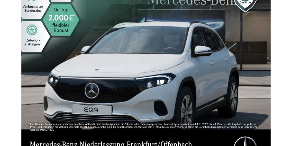 Mercedes-Benz EQA 4.777 km 37.990 &euro; Frankfurt 60599