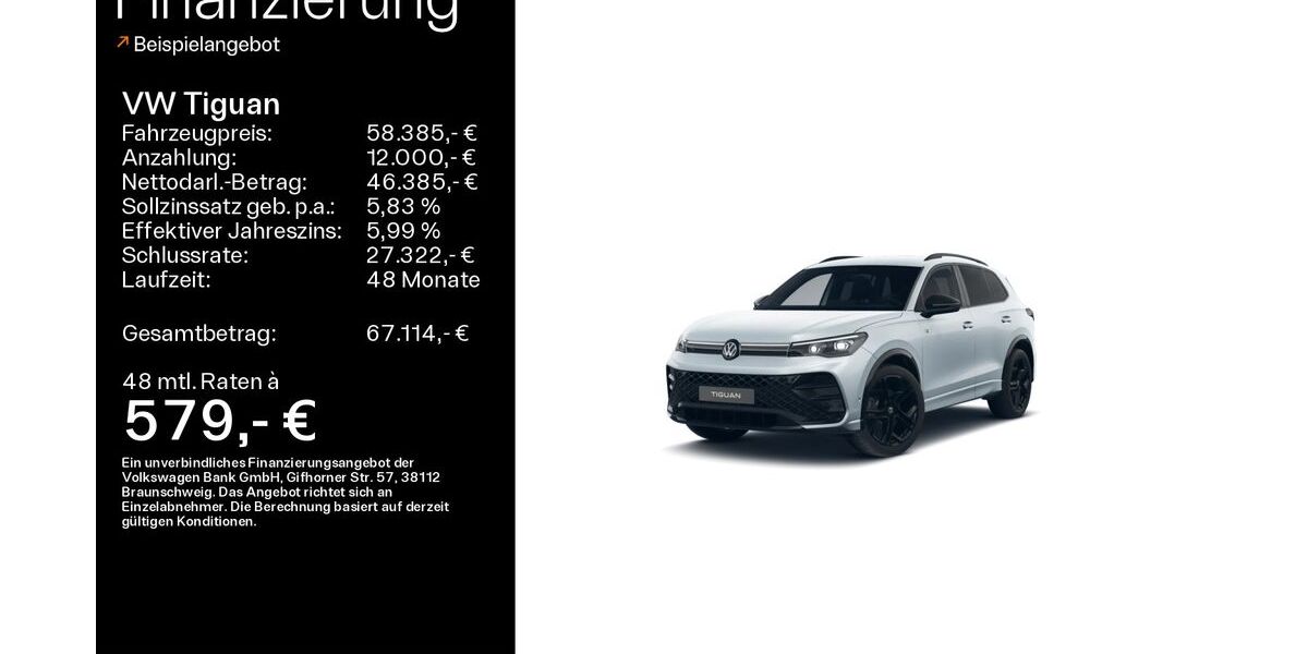 VW Tiguan 4.900 km 58.385 &euro; Mühlheim 63165